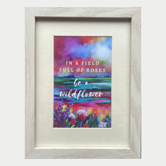 Wildflowers - Framed Print